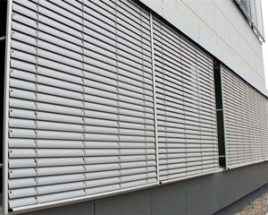 80mm Curve Roll Motor Alu-Venetian Blinds